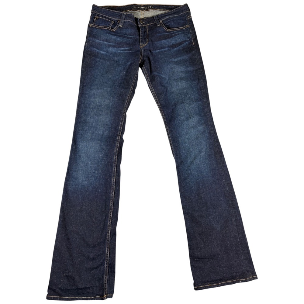 Big Star Remy Boot Jeans Women's 31XL Dark Blue Lowrise Bootcut Western Premium